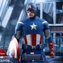 Maybang's Collectibles Hot Toys Marvel Comics Avengers Endgame Captain America (2012 Version) 1/6 Scale Collectible Figure
