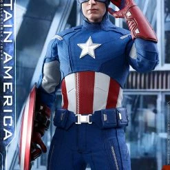 Maybang's Collectibles Hot Toys Marvel Comics Avengers Endgame Captain America (2012 Version) 1/6 Scale Collectible Figure