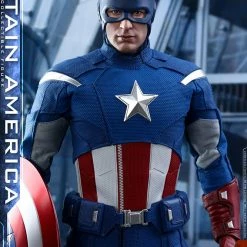 Maybang's Collectibles Hot Toys Marvel Comics Avengers Endgame Captain America (2012 Version) 1/6 Scale Collectible Figure