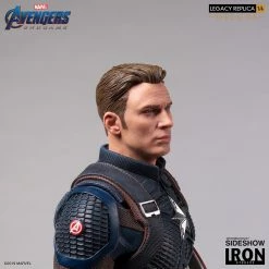 Maybang's Collectibles Iron Studios Marvel Avengers: Endgame Captain America (Deluxe) 1/4 Scale Legacy Replica Statue