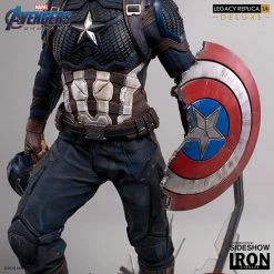 Maybang's Collectibles Iron Studios Marvel Avengers: Endgame Captain America (Deluxe) 1/4 Scale Legacy Replica Statue
