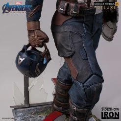 Maybang's Collectibles Iron Studios Marvel Avengers: Endgame Captain America (Deluxe) 1/4 Scale Legacy Replica Statue