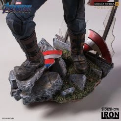 Maybang's Collectibles Iron Studios Marvel Avengers: Endgame Captain America (Deluxe) 1/4 Scale Legacy Replica Statue
