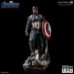 Maybang's Collectibles Iron Studios Marvel Avengers: Endgame Captain America (Deluxe) 1/4 Scale Legacy Replica Statue