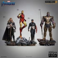 Maybang's Collectibles Iron Studios Marvel Avengers: Endgame Captain America (Deluxe) 1/4 Scale Legacy Replica Statue