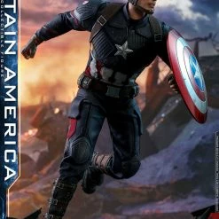 Maybang's Collectibles Hot Toys Marvel Comics Avengers Endgame Captain America 1/6 Scale Collectible Figure