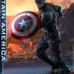 Maybang's Collectibles Hot Toys Marvel Comics Avengers Endgame Captain America 1/6 Scale Collectible Figure