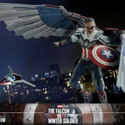 Maybang's Collectibles Hot Toys Marvel The Falcon And The Winter Soldier Television Masterpiece Series Captain America (Sam Wilson) 1/6 Scale Collectible Figure