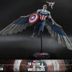 Maybang's Collectibles Hot Toys Marvel The Falcon And The Winter Soldier Television Masterpiece Series Captain America (Sam Wilson) 1/6 Scale Collectible Figure