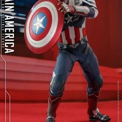 Maybang's Collectibles Hot Toys Marvel The Falcon And The Winter Soldier Television Masterpiece Series Captain America (Sam Wilson) 1/6 Scale Collectible Figure