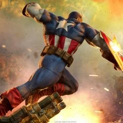 Maybang's Collectibles Sideshow Collectibles Sideshow Marvel Comics Captain America Premium Format Figure Statue
