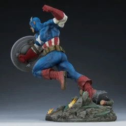Maybang's Collectibles Sideshow Collectibles Sideshow Marvel Comics Captain America Premium Format Figure Statue