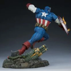 Maybang's Collectibles Sideshow Collectibles Sideshow Marvel Comics Captain America Premium Format Figure Statue