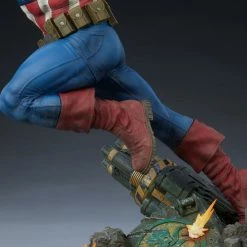 Maybang's Collectibles Sideshow Collectibles Sideshow Marvel Comics Captain America Premium Format Figure Statue