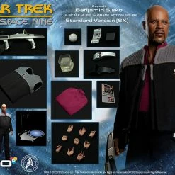 Maybang's Collectibles EXO-6 Star Trek: Deep Space Nine Captain Benjamin Sisko (Standard Version) 1/6 Scale 12