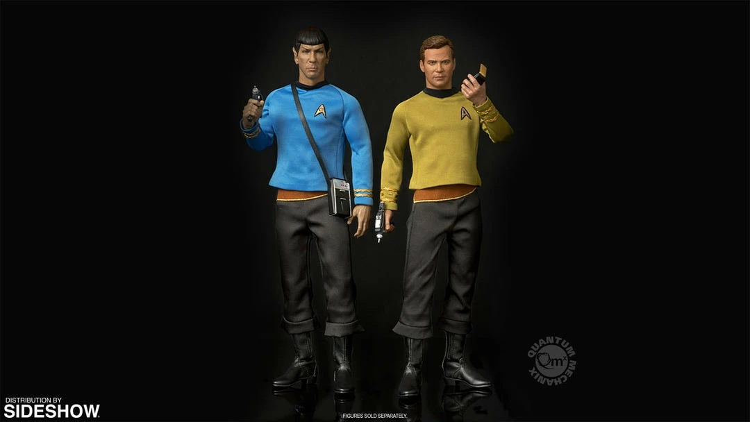 Maybang's Collectibles Quantum Mechanix Star Trek The Original Series Captain Kirk 1/6 Scale 12" Collectible Figure 12 Maybang's Collectibles Quantum Mechanix Star Trek The Original Series Captain Kirk 1/6 Scale 12" Collectible Figure