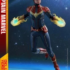 Maybang's Collectibles Hot Toys Marvel Comics Captain Marvel Deluxe Verion 1/6 Scale Collectible Figure