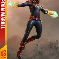 Maybang's Collectibles Hot Toys Marvel Comics Captain Marvel Deluxe Verion 1/6 Scale Collectible Figure