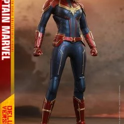 Maybang's Collectibles Hot Toys Marvel Comics Captain Marvel Deluxe Verion 1/6 Scale Collectible Figure