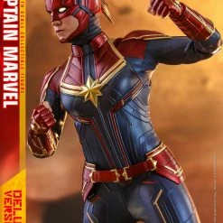 Maybang's Collectibles Hot Toys Marvel Comics Captain Marvel Deluxe Verion 1/6 Scale Collectible Figure