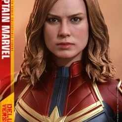 Maybang's Collectibles Hot Toys Marvel Comics Captain Marvel Deluxe Verion 1/6 Scale Collectible Figure