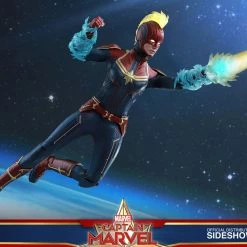 Maybang's Collectibles Hot Toys Marvel Comics Captain Marvel Deluxe Verion 1/6 Scale Collectible Figure