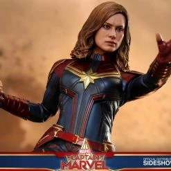 Maybang's Collectibles Hot Toys Marvel Comics Captain Marvel Deluxe Verion 1/6 Scale Collectible Figure