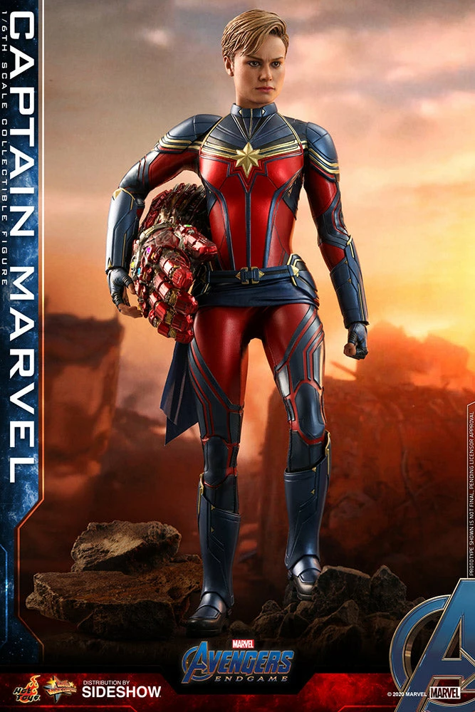Maybang's Collectibles Hot Toys Marvel Comics Avengers Endgame Captain Marvel 1/6 Scale Collectible Figure 1 Maybang's Collectibles Hot Toys Marvel Comics Avengers Endgame Captain Marvel 1/6 Scale Collectible Figure