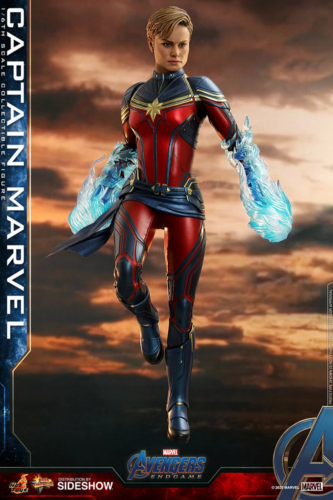 Maybang's Collectibles Hot Toys Marvel Comics Avengers Endgame Captain Marvel 1/6 Scale Collectible Figure 2 Maybang's Collectibles Hot Toys Marvel Comics Avengers Endgame Captain Marvel 1/6 Scale Collectible Figure