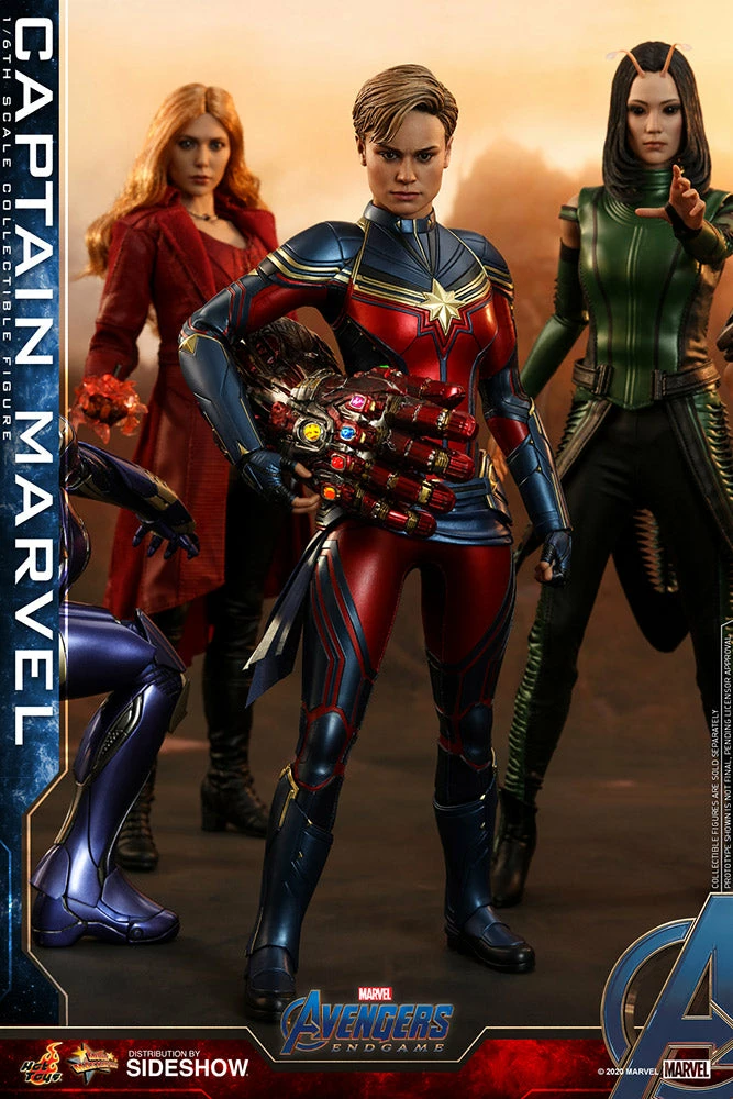 Maybang's Collectibles Hot Toys Marvel Comics Avengers Endgame Captain Marvel 1/6 Scale Collectible Figure 3 Maybang's Collectibles Hot Toys Marvel Comics Avengers Endgame Captain Marvel 1/6 Scale Collectible Figure