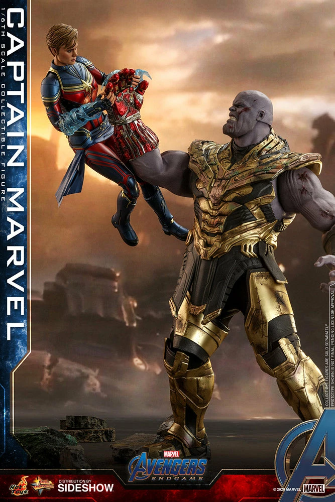 Maybang's Collectibles Hot Toys Marvel Comics Avengers Endgame Captain Marvel 1/6 Scale Collectible Figure 4 Maybang's Collectibles Hot Toys Marvel Comics Avengers Endgame Captain Marvel 1/6 Scale Collectible Figure