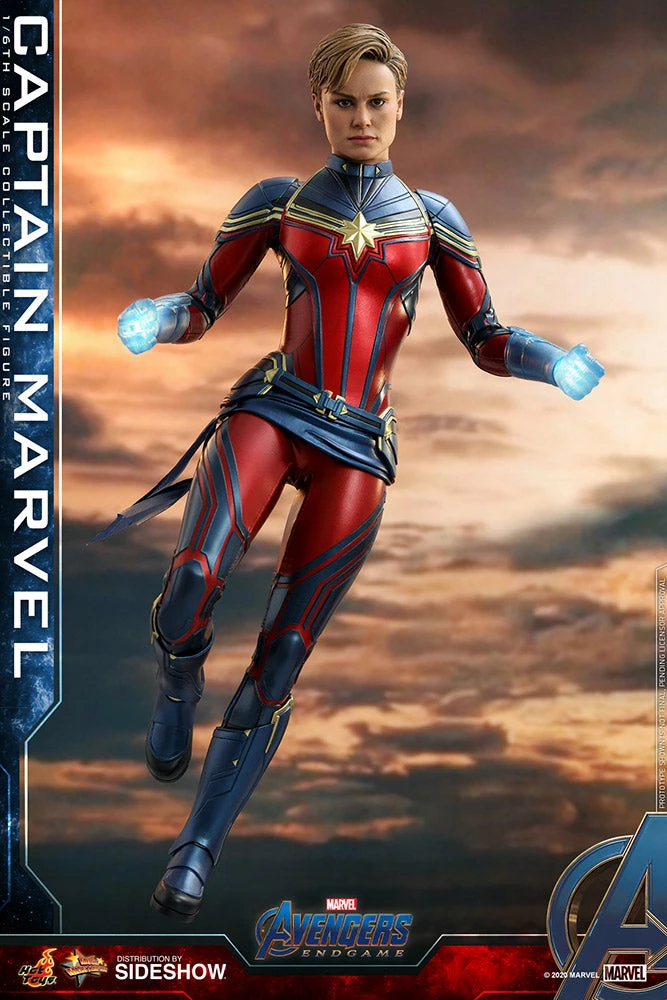 Maybang's Collectibles Hot Toys Marvel Comics Avengers Endgame Captain Marvel 1/6 Scale Collectible Figure 7 Maybang's Collectibles Hot Toys Marvel Comics Avengers Endgame Captain Marvel 1/6 Scale Collectible Figure