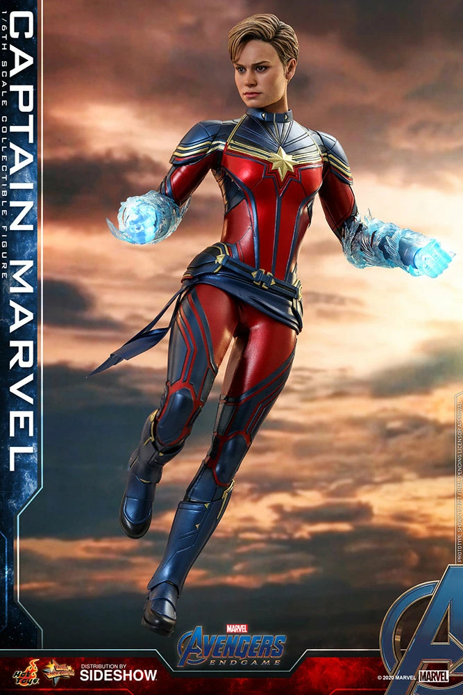 Maybang's Collectibles Hot Toys Marvel Comics Avengers Endgame Captain Marvel 1/6 Scale Collectible Figure 8 Maybang's Collectibles Hot Toys Marvel Comics Avengers Endgame Captain Marvel 1/6 Scale Collectible Figure