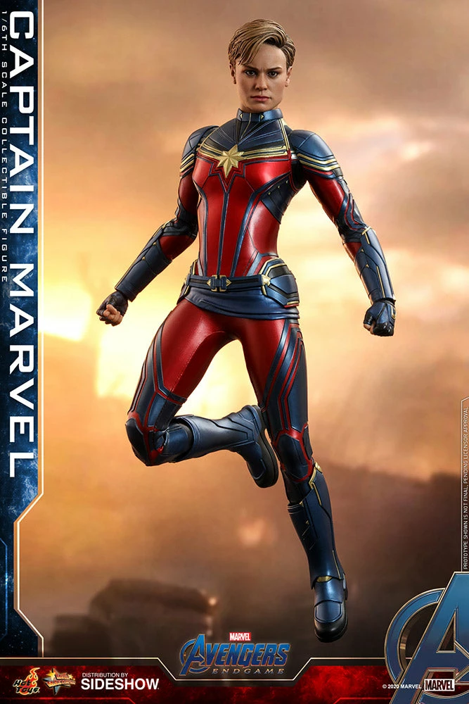 Maybang's Collectibles Hot Toys Marvel Comics Avengers Endgame Captain Marvel 1/6 Scale Collectible Figure 9 Maybang's Collectibles Hot Toys Marvel Comics Avengers Endgame Captain Marvel 1/6 Scale Collectible Figure