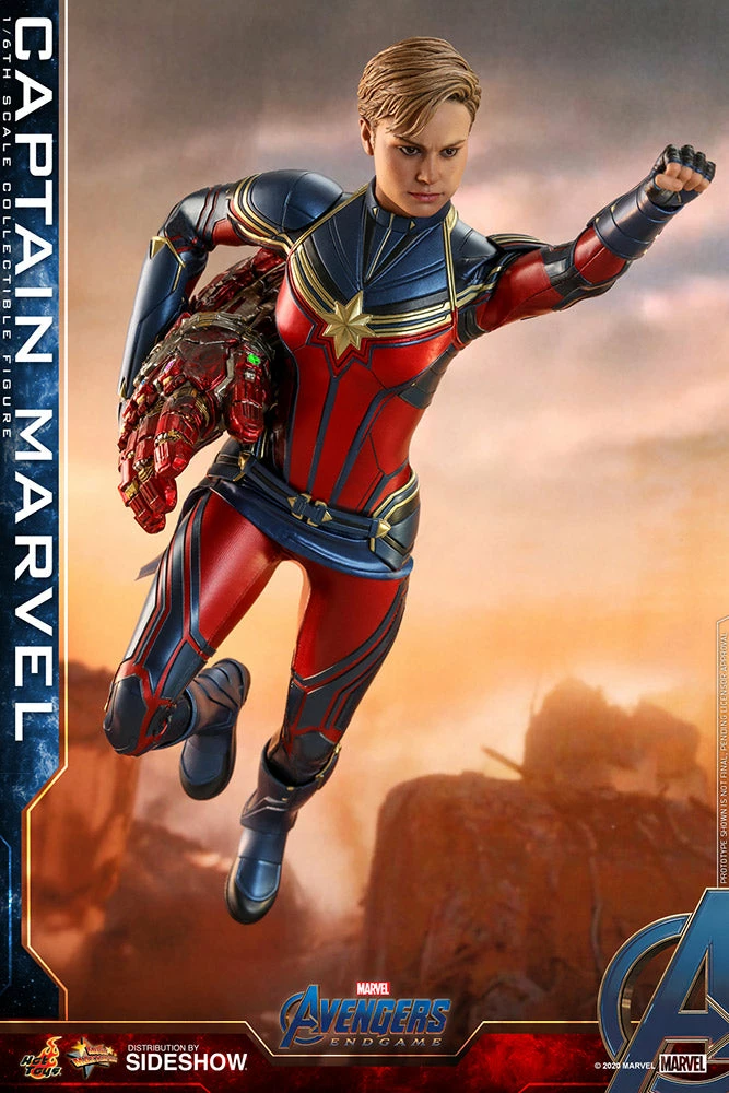 Maybang's Collectibles Hot Toys Marvel Comics Avengers Endgame Captain Marvel 1/6 Scale Collectible Figure 10 Maybang's Collectibles Hot Toys Marvel Comics Avengers Endgame Captain Marvel 1/6 Scale Collectible Figure
