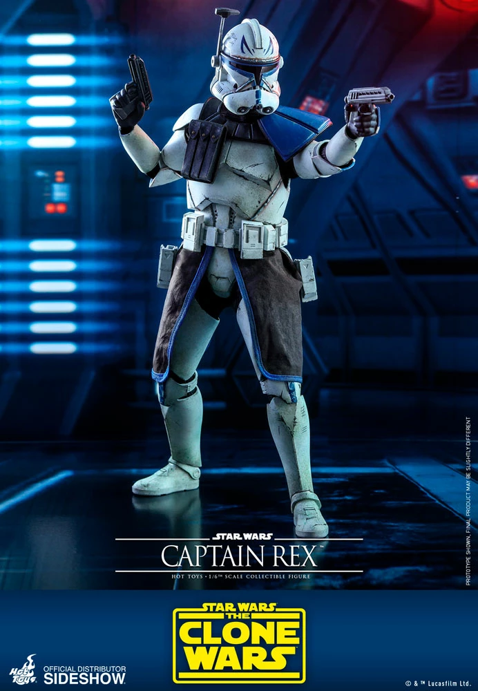 Maybang's Collectibles Hot Toys Star Wars The Clone Wars Captain Rex 1/6 Scale 12" Collectible Figure 1 Maybang's Collectibles Hot Toys Star Wars The Clone Wars Captain Rex 1/6 Scale 12" Collectible Figure