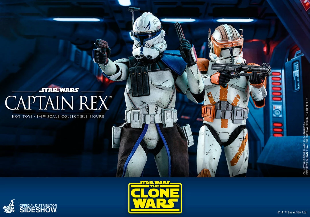 Maybang's Collectibles Hot Toys Star Wars The Clone Wars Captain Rex 1/6 Scale 12" Collectible Figure 7 Maybang's Collectibles Hot Toys Star Wars The Clone Wars Captain Rex 1/6 Scale 12" Collectible Figure
