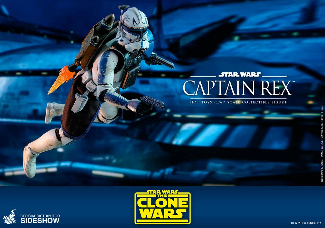 Maybang's Collectibles Hot Toys Star Wars The Clone Wars Captain Rex 1/6 Scale 12" Collectible Figure 10 Maybang's Collectibles Hot Toys Star Wars The Clone Wars Captain Rex 1/6 Scale 12" Collectible Figure
