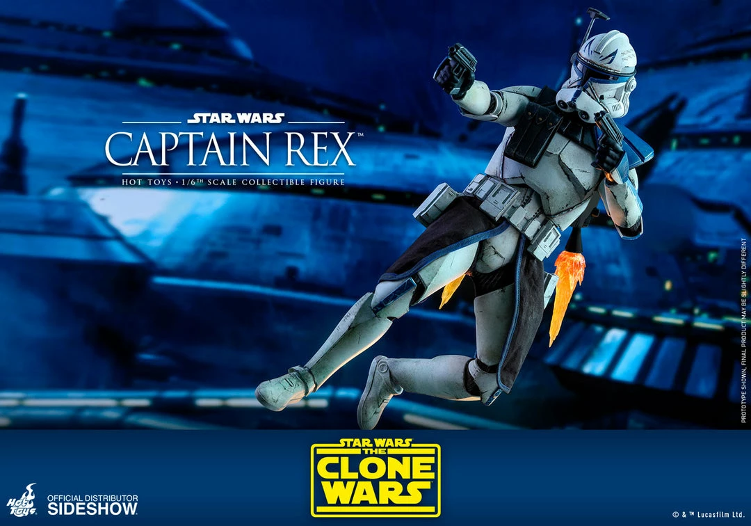 Maybang's Collectibles Hot Toys Star Wars The Clone Wars Captain Rex 1/6 Scale 12" Collectible Figure 11 Maybang's Collectibles Hot Toys Star Wars The Clone Wars Captain Rex 1/6 Scale 12" Collectible Figure
