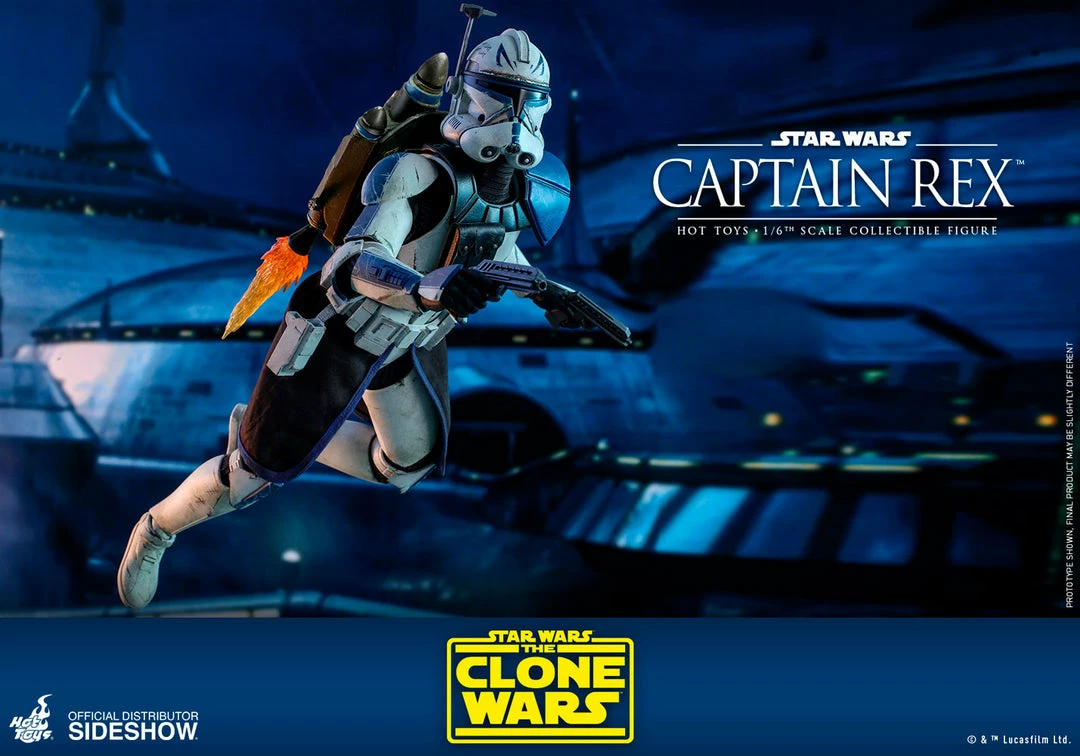 Maybang's Collectibles Hot Toys Star Wars The Clone Wars Captain Rex 1/6 Scale 12" Collectible Figure 13 Maybang's Collectibles Hot Toys Star Wars The Clone Wars Captain Rex 1/6 Scale 12" Collectible Figure