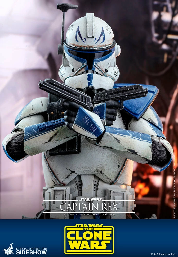 Maybang's Collectibles Hot Toys Star Wars The Clone Wars Captain Rex 1/6 Scale 12" Collectible Figure 17 Maybang's Collectibles Hot Toys Star Wars The Clone Wars Captain Rex 1/6 Scale 12" Collectible Figure