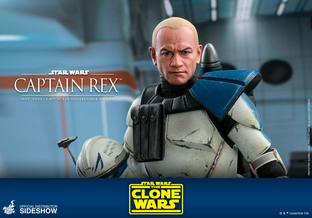 Maybang's Collectibles Hot Toys Star Wars The Clone Wars Captain Rex 1/6 Scale 12" Collectible Figure 21 Maybang's Collectibles Hot Toys Star Wars The Clone Wars Captain Rex 1/6 Scale 12" Collectible Figure