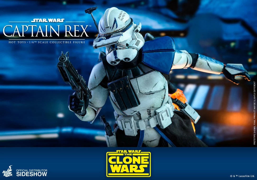 Maybang's Collectibles Hot Toys Star Wars The Clone Wars Captain Rex 1/6 Scale 12" Collectible Figure 22 Maybang's Collectibles Hot Toys Star Wars The Clone Wars Captain Rex 1/6 Scale 12" Collectible Figure