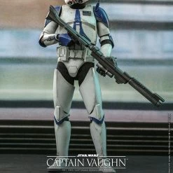 Maybang's Collectibles Hot Toys Star Wars The Clone Wars Captain Vaughn 1/6 Scale 12" Collectible Figure 20 Maybang's Collectibles Hot Toys Star Wars The Clone Wars Captain Vaughn 1/6 Scale 12