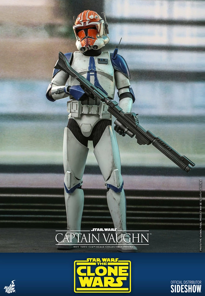 Maybang's Collectibles Hot Toys Star Wars The Clone Wars Captain Vaughn 1/6 Scale 12" Collectible Figure 4 Maybang's Collectibles Hot Toys Star Wars The Clone Wars Captain Vaughn 1/6 Scale 12" Collectible Figure