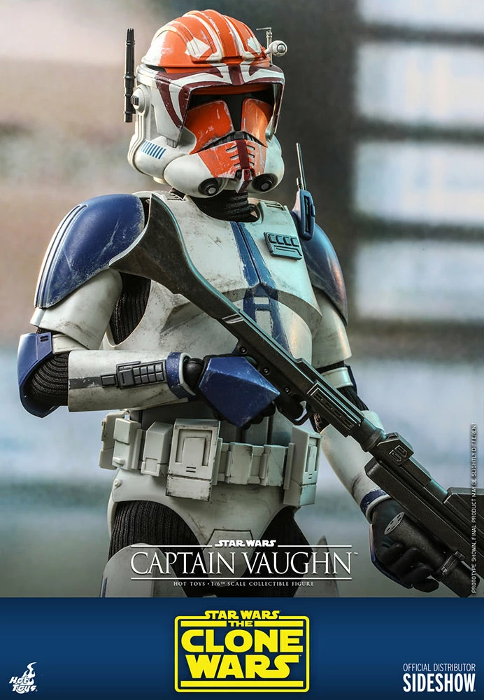 Maybang's Collectibles Hot Toys Star Wars The Clone Wars Captain Vaughn 1/6 Scale 12" Collectible Figure 6 Maybang's Collectibles Hot Toys Star Wars The Clone Wars Captain Vaughn 1/6 Scale 12" Collectible Figure