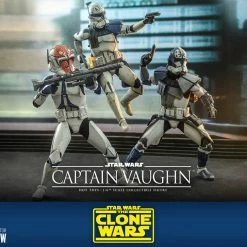 Maybang's Collectibles Hot Toys Star Wars The Clone Wars Captain Vaughn 1/6 Scale 12" Collectible Figure 23 Maybang's Collectibles Hot Toys Star Wars The Clone Wars Captain Vaughn 1/6 Scale 12