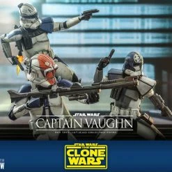 Maybang's Collectibles Hot Toys Star Wars The Clone Wars Captain Vaughn 1/6 Scale 12" Collectible Figure 24 Maybang's Collectibles Hot Toys Star Wars The Clone Wars Captain Vaughn 1/6 Scale 12