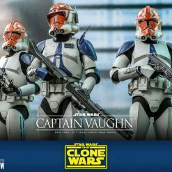 Maybang's Collectibles Hot Toys Star Wars The Clone Wars Captain Vaughn 1/6 Scale 12" Collectible Figure 26 Maybang's Collectibles Hot Toys Star Wars The Clone Wars Captain Vaughn 1/6 Scale 12