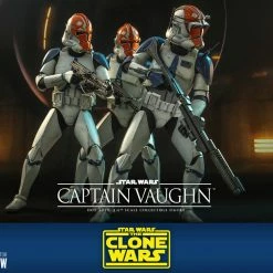 Maybang's Collectibles Hot Toys Star Wars The Clone Wars Captain Vaughn 1/6 Scale 12" Collectible Figure 27 Maybang's Collectibles Hot Toys Star Wars The Clone Wars Captain Vaughn 1/6 Scale 12